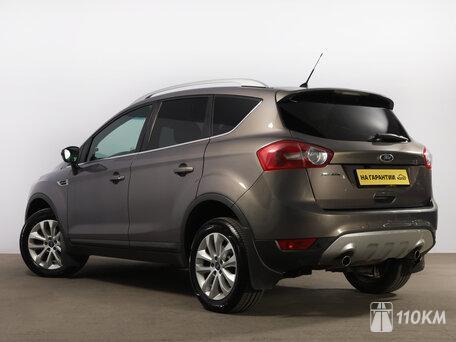 Ford, Kuga, 2500, 200, бензин, внедорожник, автомат, полный привод, среднее состояние, левый, коричневый, 1 299 000 ₽