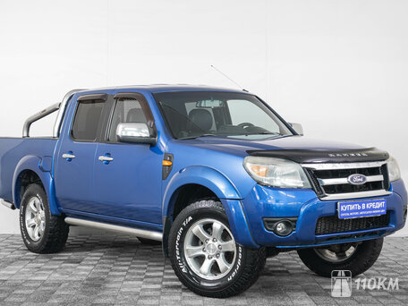 Ford, Ranger, 2500, 143, дизель, пикап, автомат, задний привод, среднее состояние, левый, синий, 1 379 000 ₽