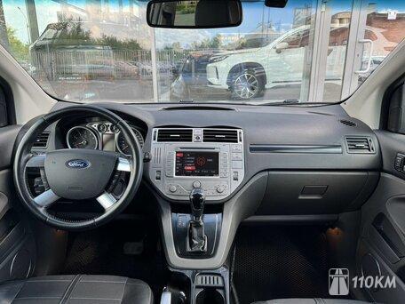 Ford, Kuga, 2500, 200, бензин, внедорожник, автомат, полный привод, среднее состояние, левый, черный, 1 200 000 ₽