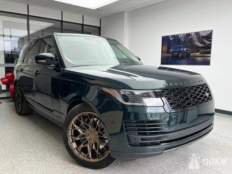 Land Rover, Range Rover, 3000, 380, бензин, внедорожник, автомат, полный привод, среднее состояние, левый, зеленый, 7 200 000 ₽