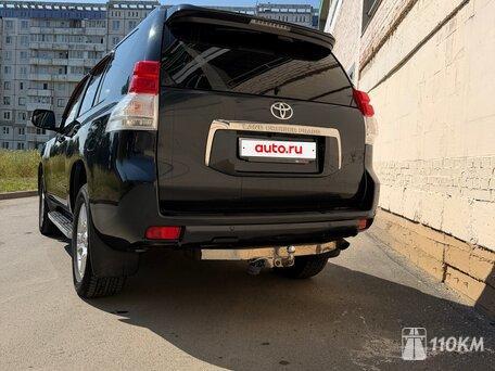Toyota, Land Cruiser Prado, 4000, 282, бензин, внедорожник, автомат, полный привод, среднее состояние, левый, серый, 3 050 000 ₽