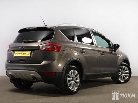 Ford, Kuga, 2500, 200, бензин, внедорожник, автомат, полный привод, среднее состояние, левый, коричневый, 1 299 000 ₽