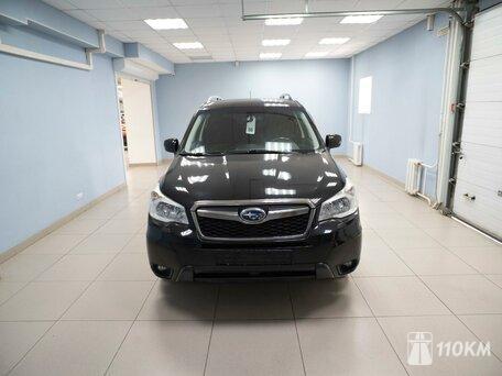 Subaru, Forester, 2500, 171, бензин, внедорожник, вариатор, полный привод, среднее состояние, левый, черный, 1 509 000 ₽