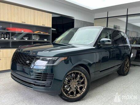 Land Rover, Range Rover, 3000, 380, бензин, внедорожник, автомат, полный привод, среднее состояние, левый, зеленый, 7 200 000 ₽