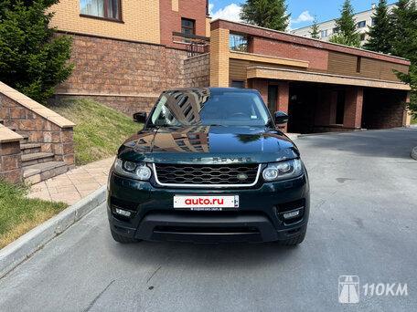 Land Rover, Range Rover Sport, 3000, 340, бензин, внедорожник, автомат, полный привод, среднее состояние, левый, зеленый, 3 000 000 ₽