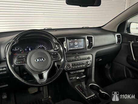 KIA, Sportage, 2000, 150, бензин, внедорожник, автомат, полный привод, среднее состояние, левый, серебряный, 1 945 000 ₽