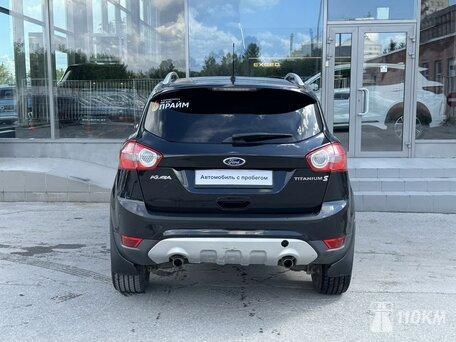 Ford, Kuga, 2500, 200, бензин, внедорожник, автомат, полный привод, среднее состояние, левый, черный, 1 200 000 ₽