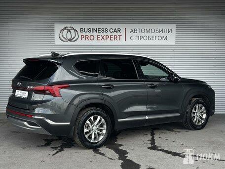 Hyundai, Santa Fe, 2500, 180, бензин, внедорожник, автомат, полный привод, среднее состояние, левый, зеленый, 2 895 000 ₽