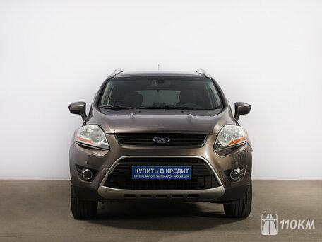 Ford, Kuga, 2500, 200, бензин, внедорожник, автомат, полный привод, среднее состояние, левый, коричневый, 1 299 000 ₽