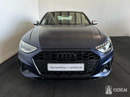 Audi, S4, 3000, 354, бензин, седан, автомат, полный привод, среднее состояние, левый, синий, 7 500 000 ₽