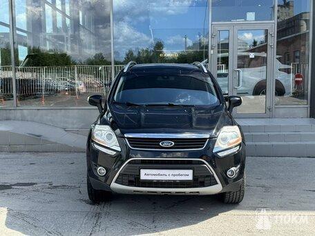 Ford, Kuga, 2500, 200, бензин, внедорожник, автомат, полный привод, среднее состояние, левый, черный, 1 200 000 ₽